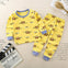 Yellow Bear Printed Shirt & Trouser 2 Pc Set NS6045C
